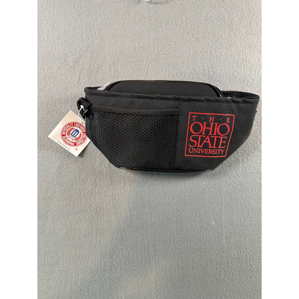 Ohio State University Buckeyes Insulated Lunch Bag Black Red Innovo Group NWT